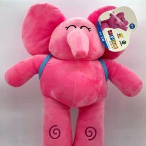 Pocoyo Elly Stuffed Doll Soft Plush 12" NWT
